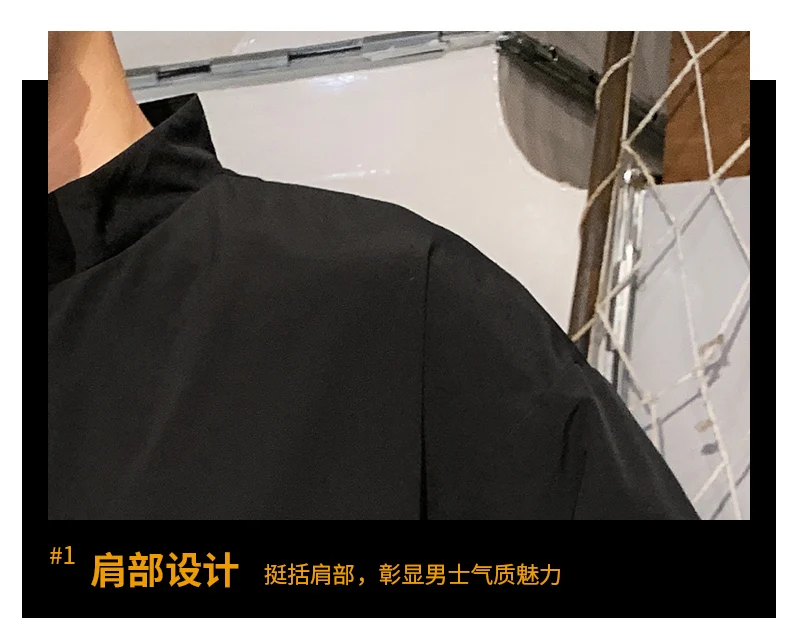 Джинсовая ветровка с капюшоном для мужчин с капюшоном белая Techwear мужская куртка-пузырь парка Homme Casaco GG50dy