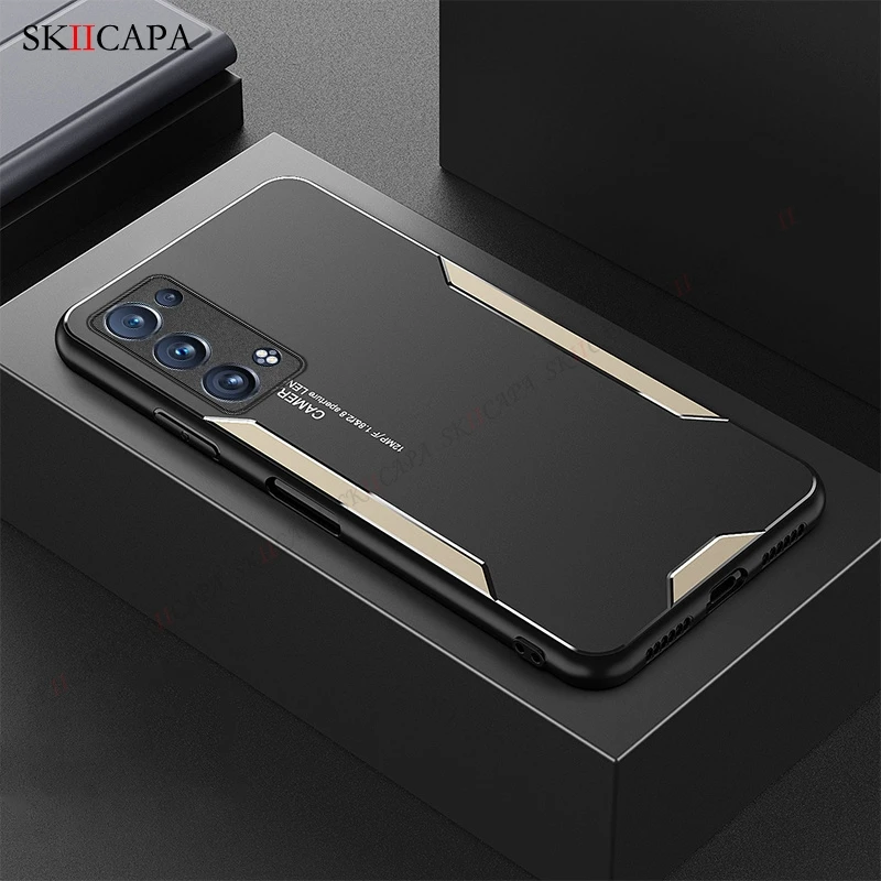 Custodia In Pelle Con Disco Per OPPO Reno4 Pro 5G - Colore Arancia