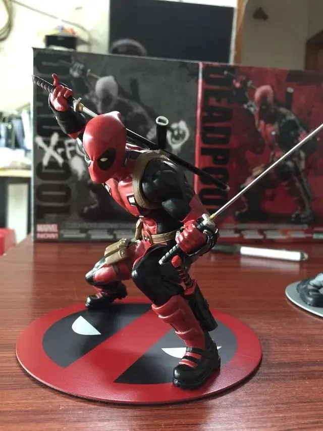 Аниме игрушка artfx+ Дэдпул X-men фильм сопутствующие продукты в коробке гаражный комплект