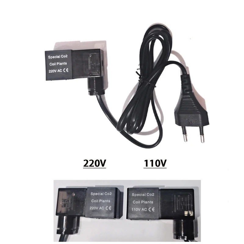 

WYIN aquarium CO2 regulator solenoid valve, co2 regulator pressure reducing valve series solenoid valve accessories 110V-220v