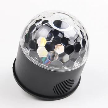 

9 Color LED Crystal Remote Bluetooth Music Mini Sound Control Magic Light Colorful For Lighting Auto Rotating For KTV Stage