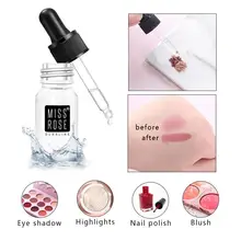 Solução multifuncional para maquiagem, solução de difusão para esfumar delineador líquido, pó blush, sombra de olho, fixador, essência, restaurador líquido tslm2