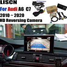Achteruitrijcamera Voor Audi A6 C7 Rmc Mmi 2009 ~ 2020 Backup Camera Interface Adapter Originele Upgraden Screen Decoder Revers camera