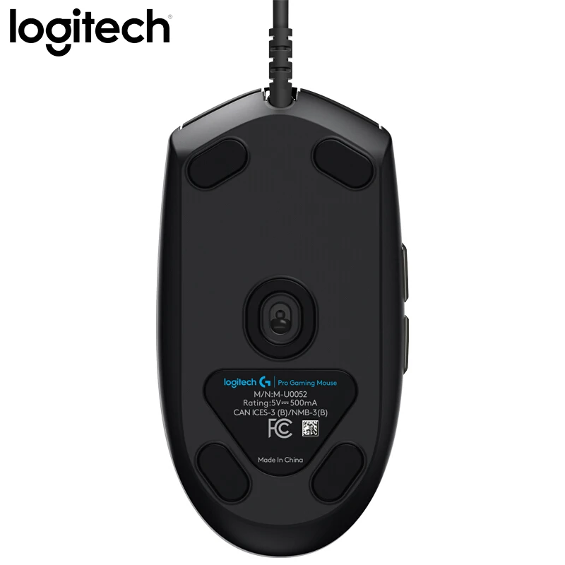 Профессиональная Проводная компьютерная мышь logitech GPro Gaming RGB, 16000 dpi HERO, опционально для геймеров в виде электронных спортивных игр