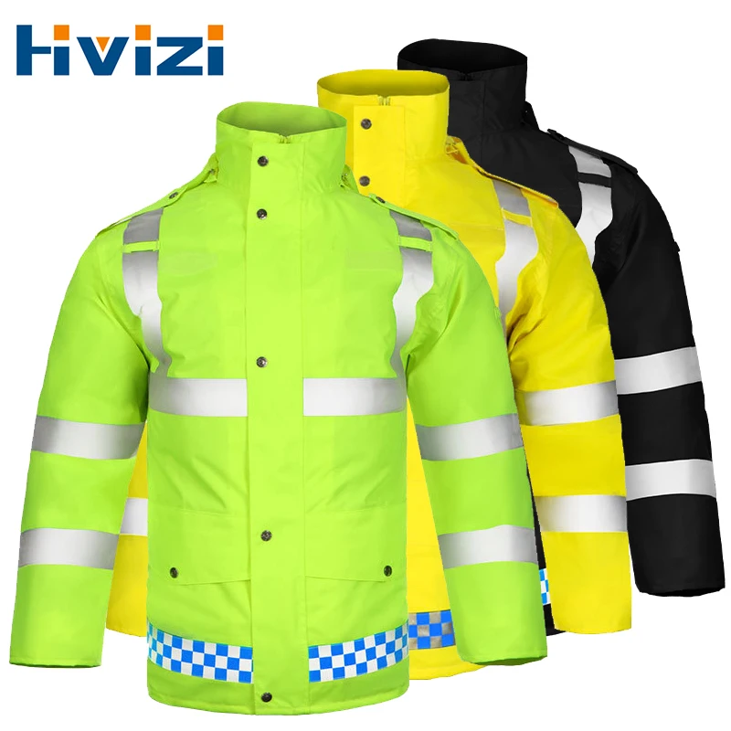 

Непромокаемое пальто с капюшоном для мужчин и женщин, водонепроницаемый дождевик со светоотражающей полосой для рыбалки, работы, пешего туризма