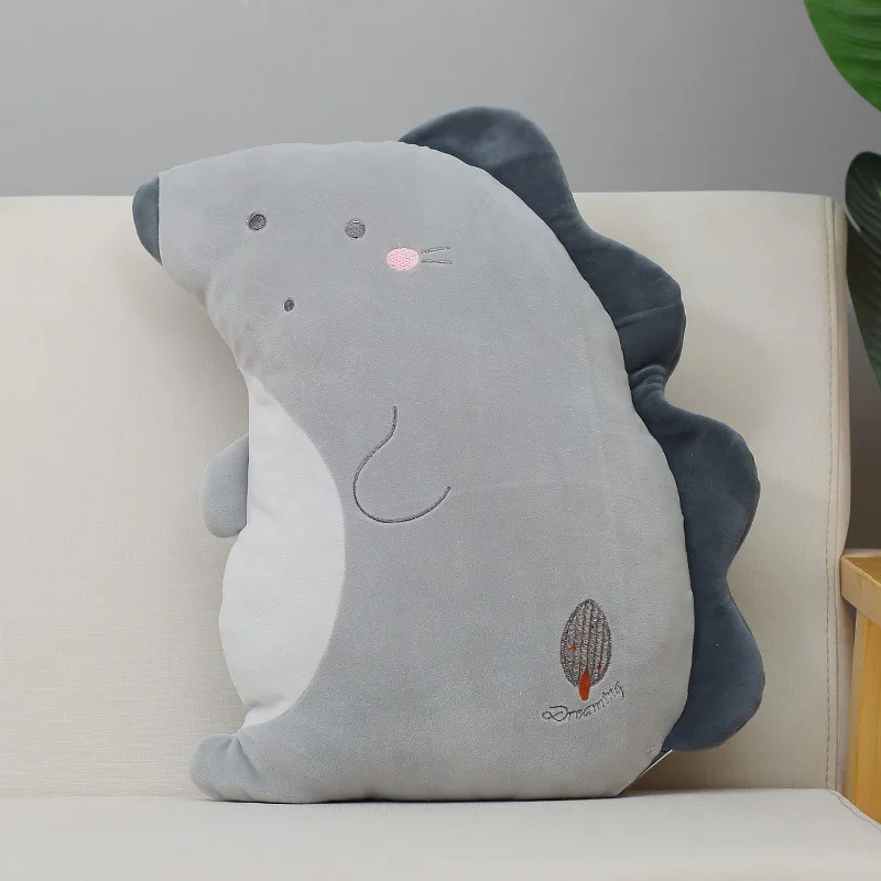 40 см плюшевое животное подушка игрушка милый и мягкий Kawaii животное мышь лиса Ежик подушка в виде еды прекрасный подарок на день рождения для детской куклы