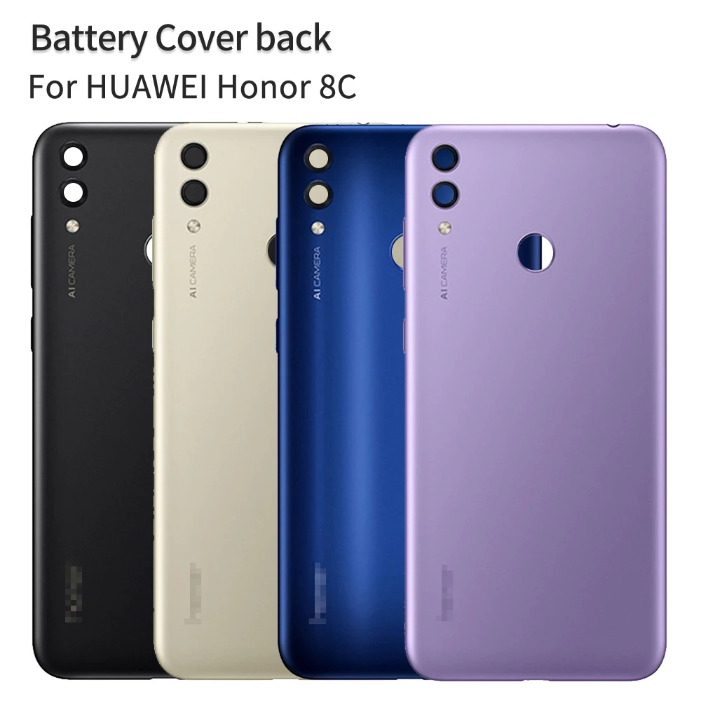 Запасная задняя крышка батарейного отсека для Huawei Honor 8C|Корпусы и рамки мобильных