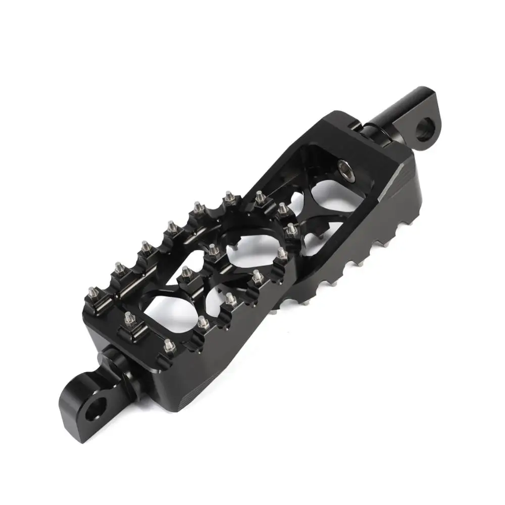 CNC Алюминий MX Стиль внедорожный вращающийся широкий жира опорные подножки