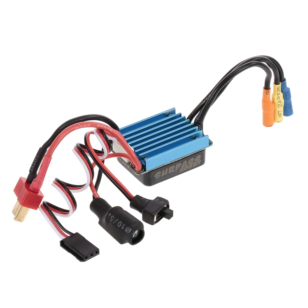 2435 4500KV 22A Бессенсорный бесщеточный двигатель и 25A бесщеточный ESC для 1/18 1/16 RC автозапчасти аксессуары