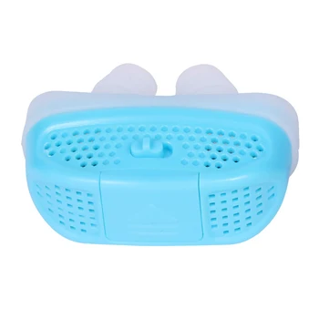 

Battery Powered Anti Snoring Device Night Sleeping Aid Stopper Mini Electric Portable Apnea Intelligent Breathing Apparatus