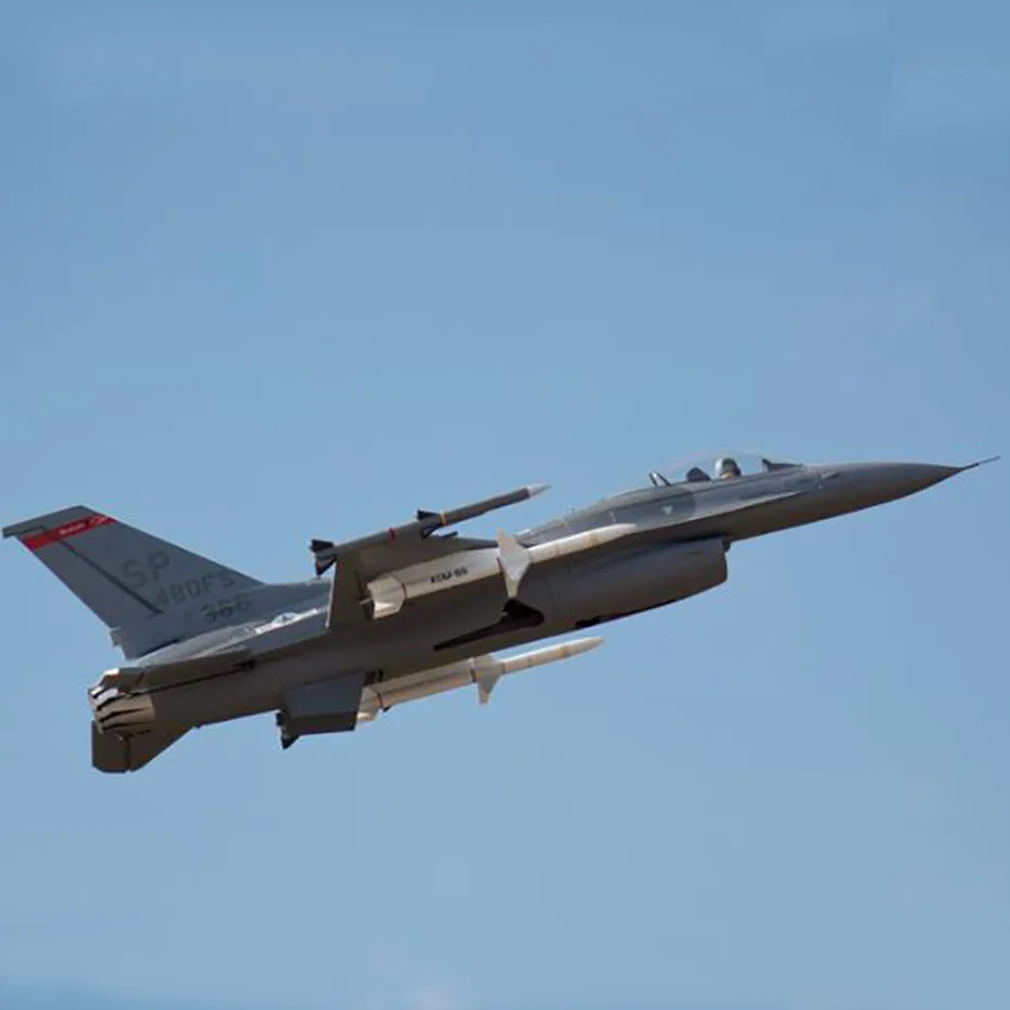 Радиоуправляемый самолет EDF jet New Freewing Flightline F16 модель самолета 70 мм PNP и комплект F