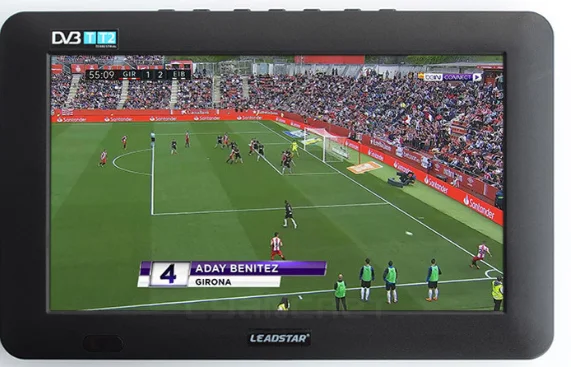 12'' inch television TV H.265 Digital TV DVB T2, ATSC mobile Car LCD Support Dolby mini television