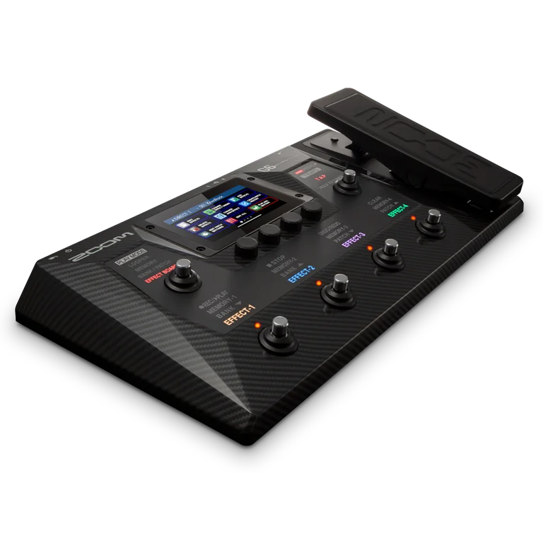 ZOOM G6 prosesor gitar multi-efek distorsi baru dan efek