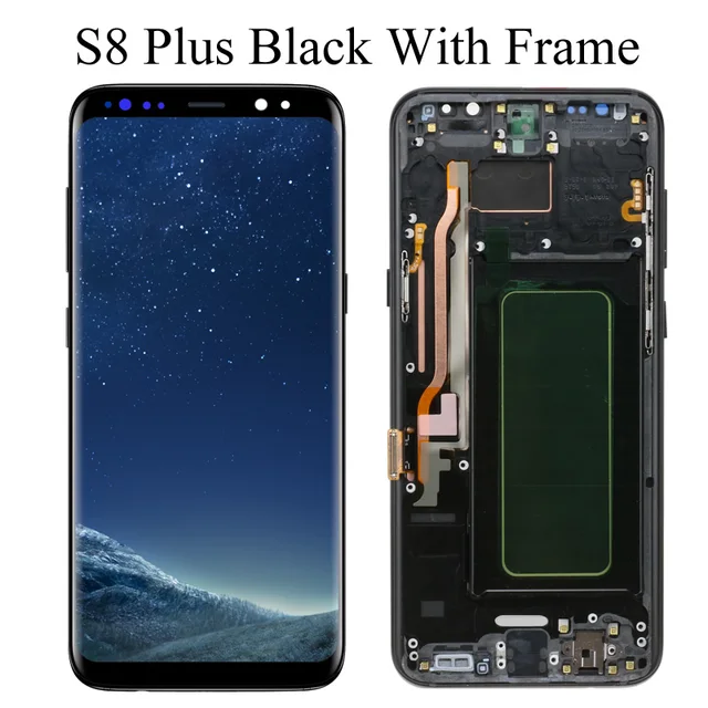 Original S8 S8plus Display Screen for SAMSUNG Galaxy S8 Screen Replacement LCD Touch Digitizer