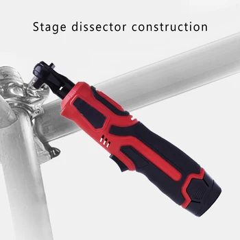 

12V Electric Wrench 3/8 Cordless Right Angle Ratchet Wrench Rechargeable US/UK/AU/EU Plug