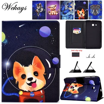 

Wekays Cover For Samsung Tab 3 Lite 7.0" Cartoon Leather Stand Case For Samsung Galaxy Tab 3 Lite 7.0 inch T110 T111 Cover Cases