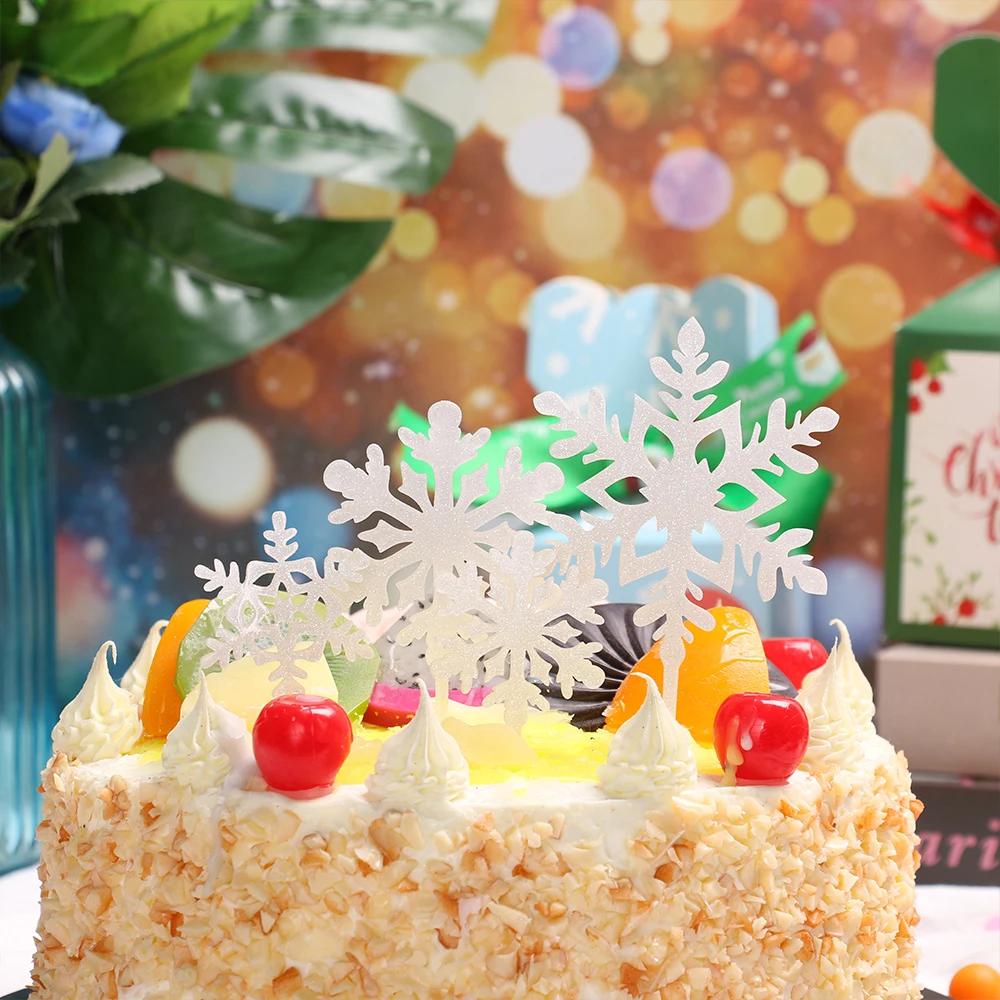 1 шт., креативные акриловые украшения для торта, флаги, рождественские открытки, украшения для торта, вечерние принадлежности, рождественские аксессуары