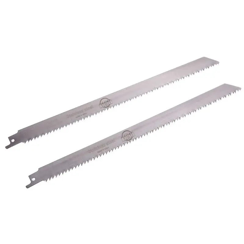 

2pcs S1211D Stainless Steel Reciprocating Sabre Saw Blade for Cutting Wood Metal Q1JB