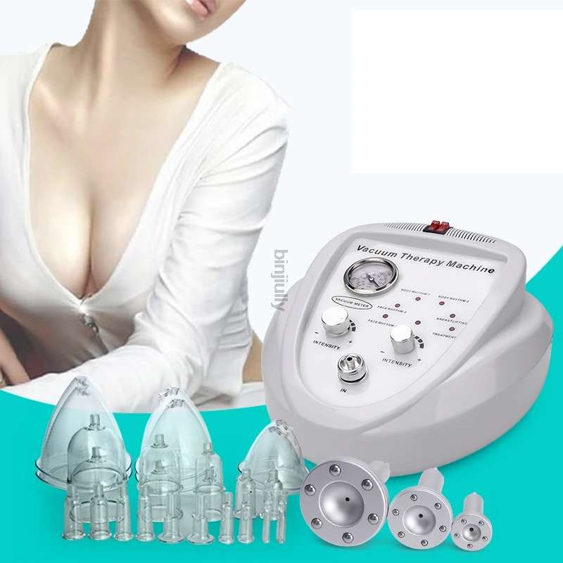 Electric Breast Pump Vacuum Suction Cup Therapy Massager Machine Vacuum