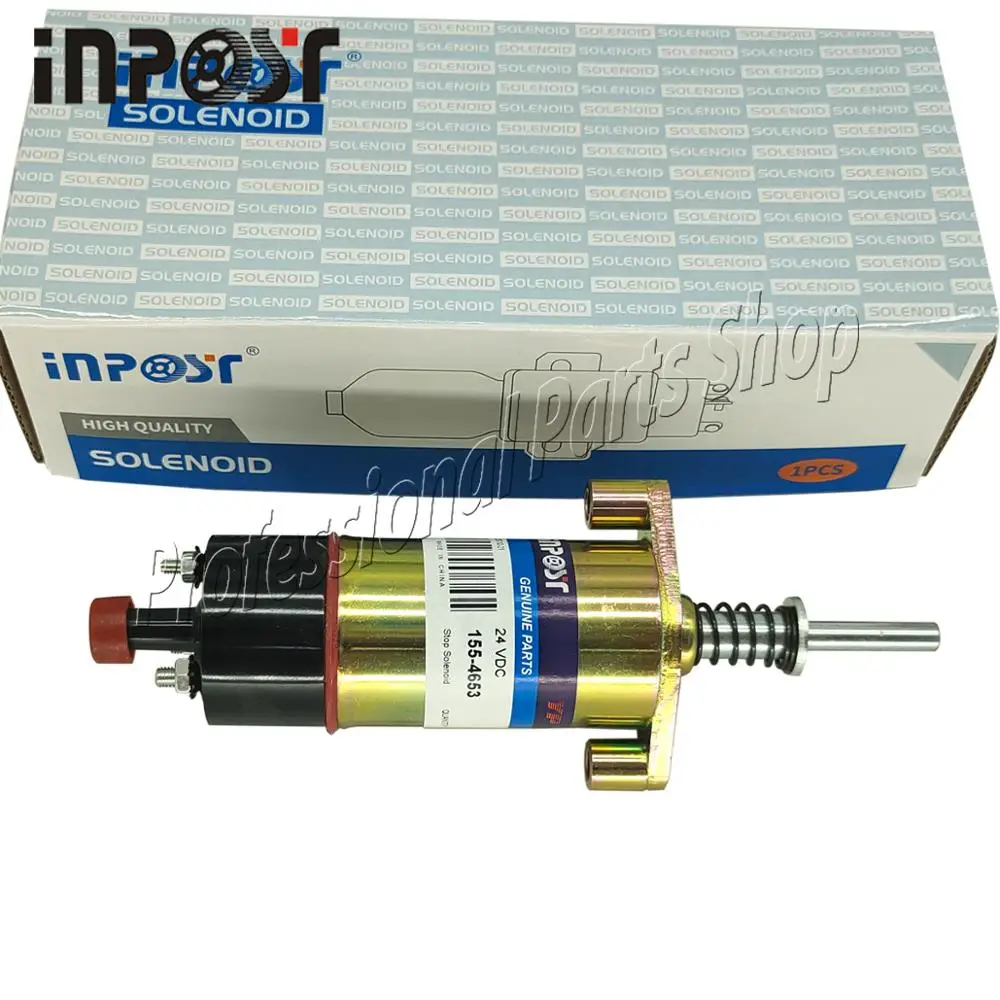 

Топливный стопорный Электромагнит 3E-7985 3E7985 155-4653 1554653 24 В для экскаватора Caterpillar E330B/C