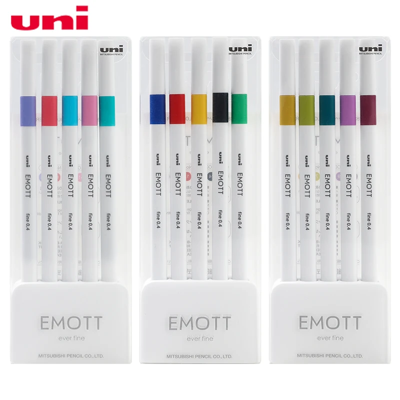 Uniball EMOTT Fineliner Marker Set Vintage Color -  Denmark