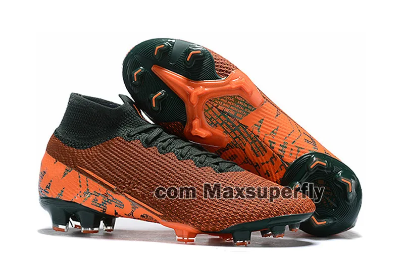 Mens Superfly VII 7 360 Elite SE FG CR7 Ronaldo Neymar NJR MDS 001 Dream Speed Boys Soccer Shoes Football Boots Cleats US6.5-11 - Цвет: 1