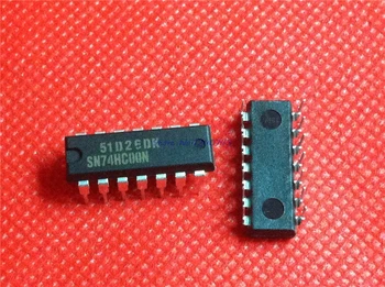 

100pcs/lot 74HC00 74HC00N SN74HC00N Logic gate/inverter Logic chip DIP-14 In Stock
