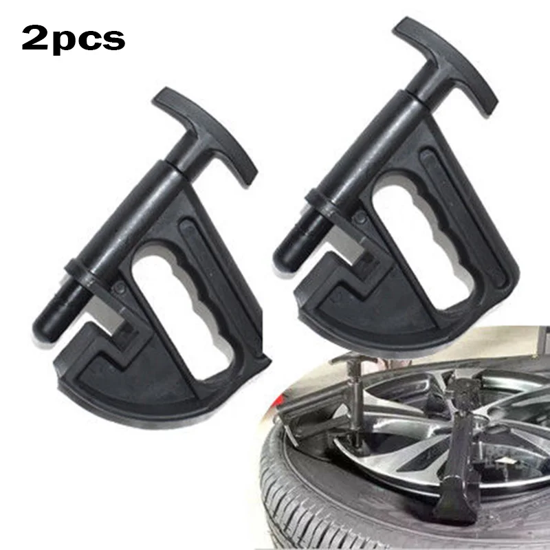 2PCS Manual Portable Hand Tire Changer Bead Breaker Tool Mounting Home Auto 