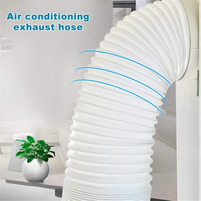 13cm / 15cm Diameter Flexible Air Conditioner Exhaust Pipe Duct Vent Outlet Pipe Portable Air