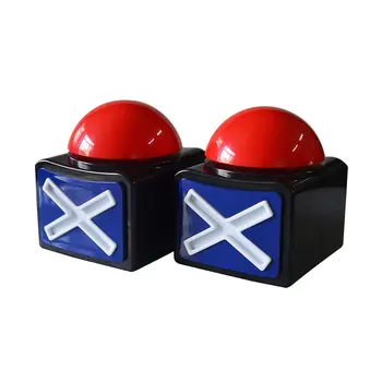 

Original Adult Funny Toys Game Answer Buzzer Alarm Button With Sound Light Trivia Quiz Got Talent Buzzer Playing Toys 2020 Hot F