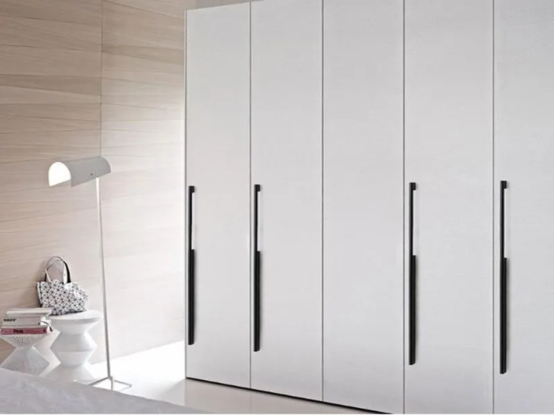 American design Matte Black Furniture Handle aluminum  Long Handle Kitchen Cabinets Pulls  Closet Door  handle  
