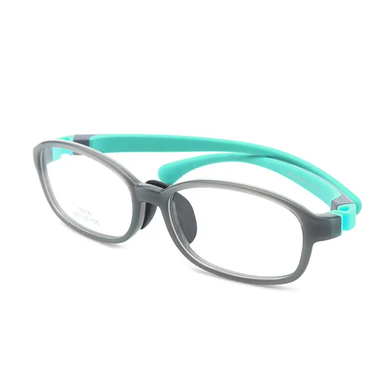 Optical Glasses frame For children boy girls Myopia eyeglasses frames with 0 degree lenses Plain mirror Points Kids Unisex 19006