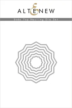 

AliliArts Metal Cutting Dies Soda Top Nesting diy Scrapbooking Photo Album Decorative Embossing PaperCard Crafts Die 2020