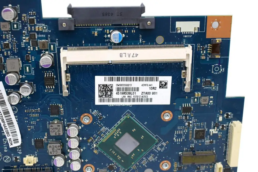 Материнская плата все-в-одном для lenovo N300 ZTA00-A752P J1900 cpu 90007317