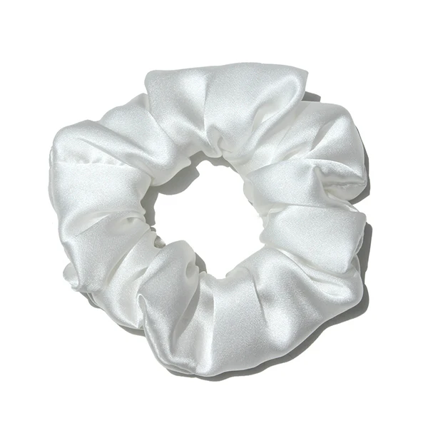 Luxurious 100% Pure Mulberry Silk Large Hair Scrunchies