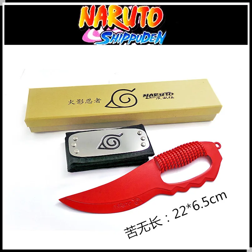 High quality 3color NARUTO Hatake Kakashi Deidara Haruno Sakura Kunai Shuriken Weapons Cosplay ABS Cosplay Accessories