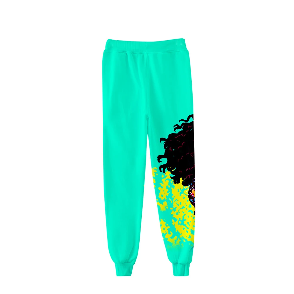 LIZZO Joggers брюки для мужчин и женщин хип-хоп Фитнес 3D графический принт брюки пот брюки негабаритные эластичная талия мужские тренажеры
