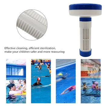 

Floating Chemical Chlorine Distributor Pump 2020 New Type Swimming Pool Accessories Disinfection Automatic Application Pump