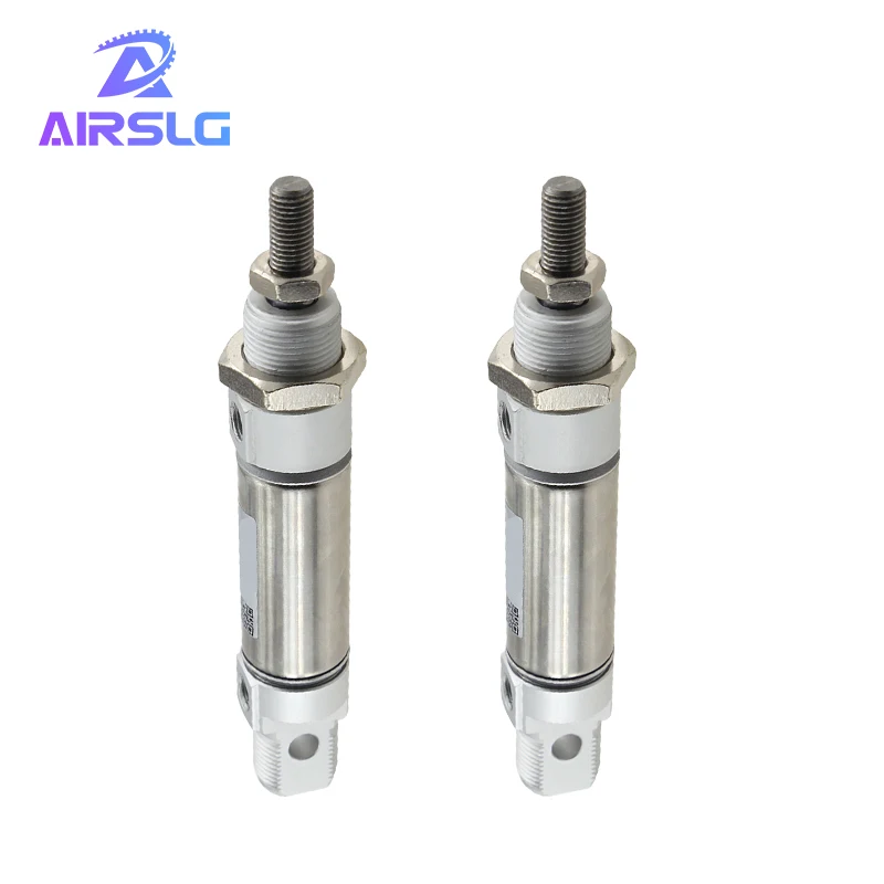 

DSNU DSNU-20 DSNU-25 Round mini stainless steel air pneumatic cylinder -10-15-20-25-30-40-50-60-80-100-125-160-200 -P-A