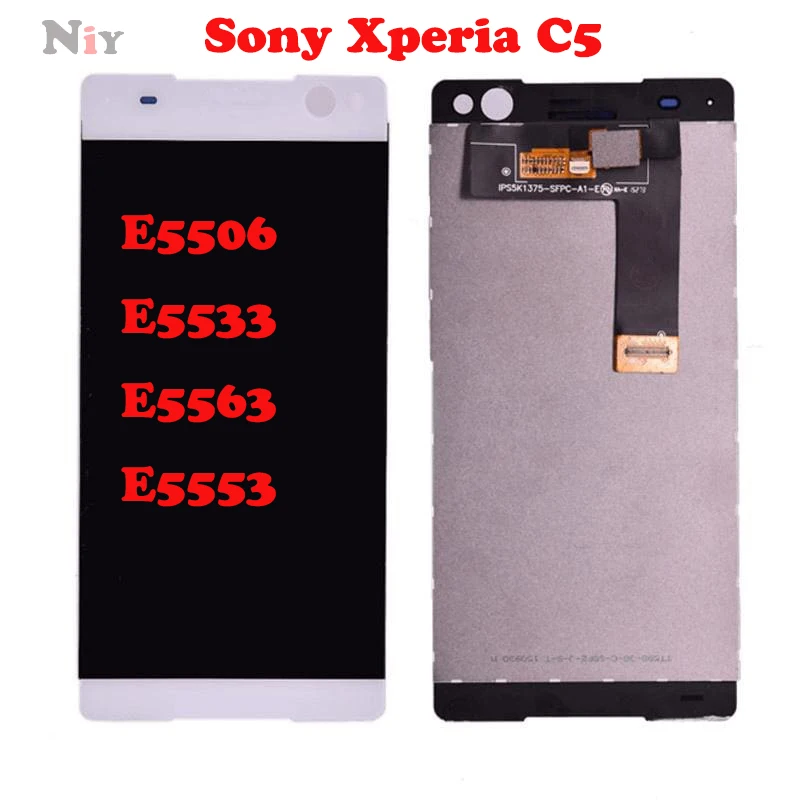 ЖК-монитор HTZF 6 0 дюйма без рамки E5506 E5533 E5563 E5553 ЖК-дисплей Sony Xperia C5 с сенсорным