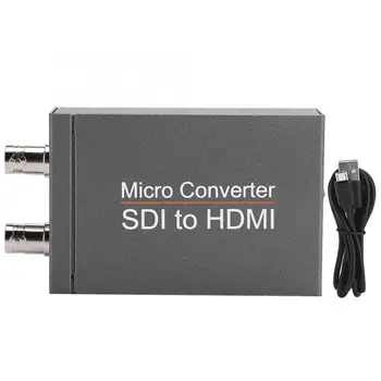 

Mini HD SDI to HD/3G-SDI Converter Support 1080P Local Looping Output Signals Adapter