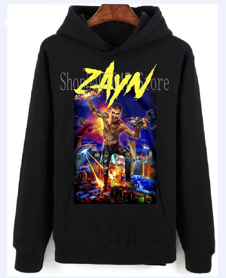 Аутентичные ZAYN Z-Day облегающие размеры s m l xl 2XL новые летние толстовки с капюшоном