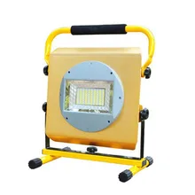 100 Вт высокомощная лампа для проекта, портативный поисковый светильник, патч Предупреждение льный светильник для вспышки, подзарядка, китайская Мобильная рабочая площадка