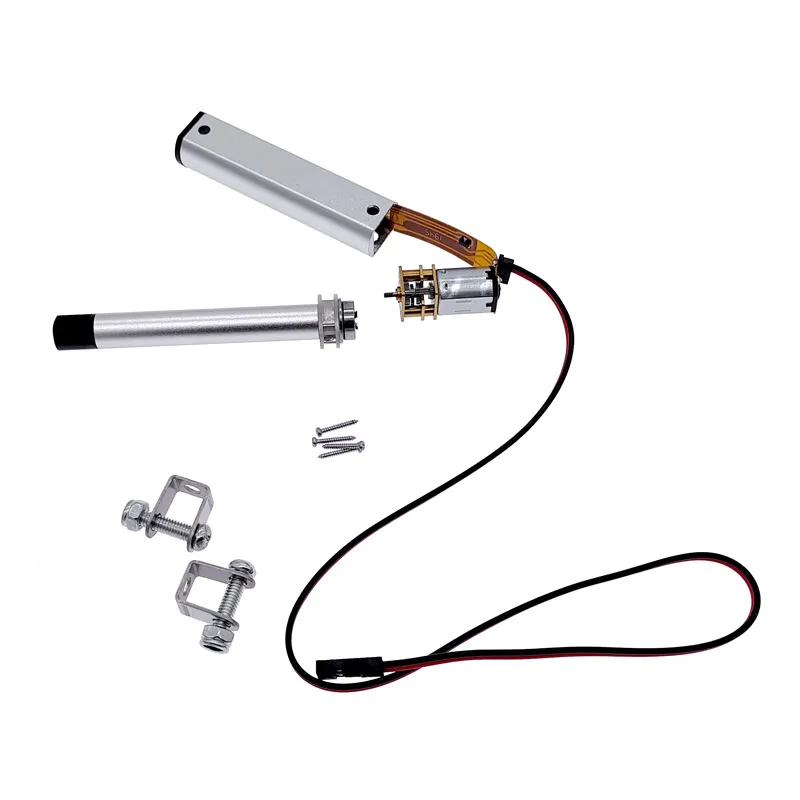 de Motor Linear de Curso, DC 12V, 30mm, 50mm, 30N, 60N, 100N