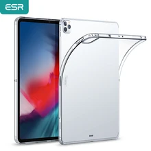 Esr caso claro para ipad pro 11 12.9 Polegada 2020 crack-resistência capa ultra fina ar-guarda canto para ipad pro 12.9 2018 caso