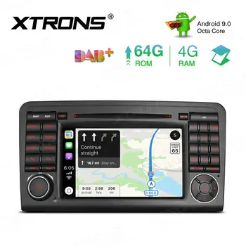 

7" Android 9.0 OS Car DVD Multimedia Navigation GPS Radio for Mercedes-Benz ML-Class W164 2005-2011 (ML300/ML350/ML450/ML500)