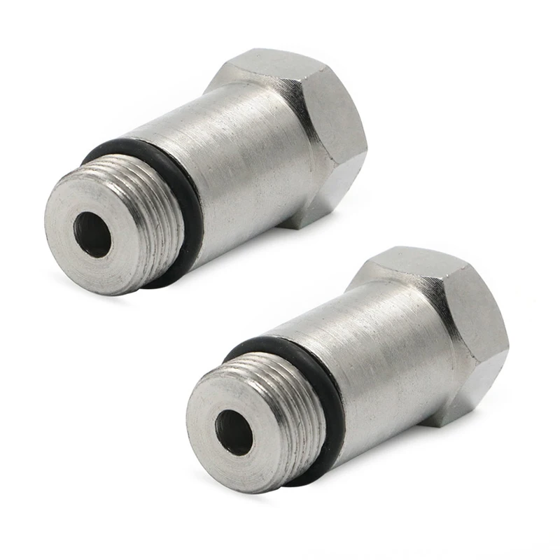 2pcs 02 Oxygen Sensor Extender Eliminator Adapter Extension Spacer