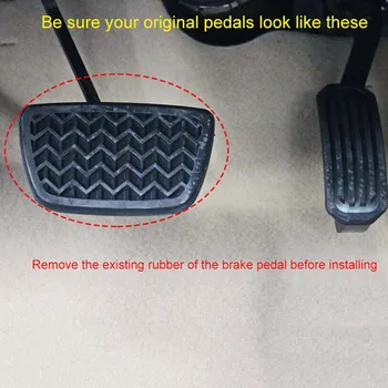 

Interior Car Pedal Cover Gas For toyota Camry highlander Accelerator Pads