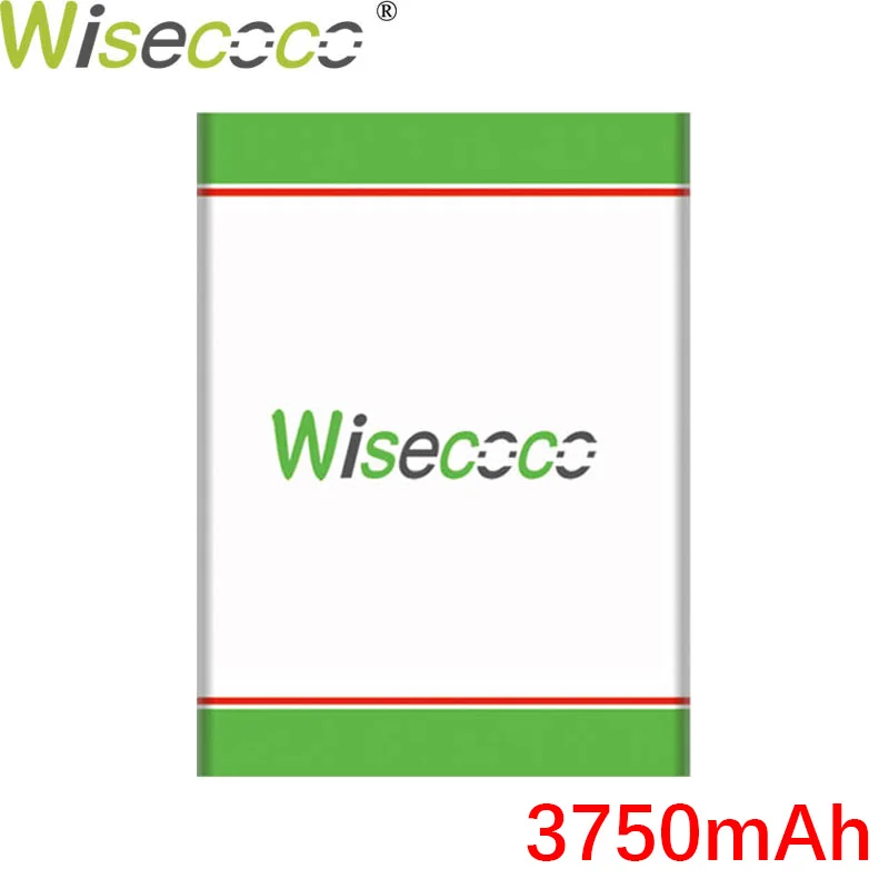WISECOCO 3750 мАч батарея для BQ BQ-5057 STRIKE2 BQS-5057 сотового телефона новейшее производство Высококачественная батарея с номером отслеживания