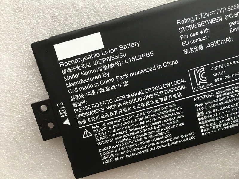 SupStone L15L2PB4 L15L2PB5 Аккумулятор для ноутбука LENOVO IdeaPad 310-15ISK 310-15IKB 310-15ABR L15M2PB3 L15C2PB3